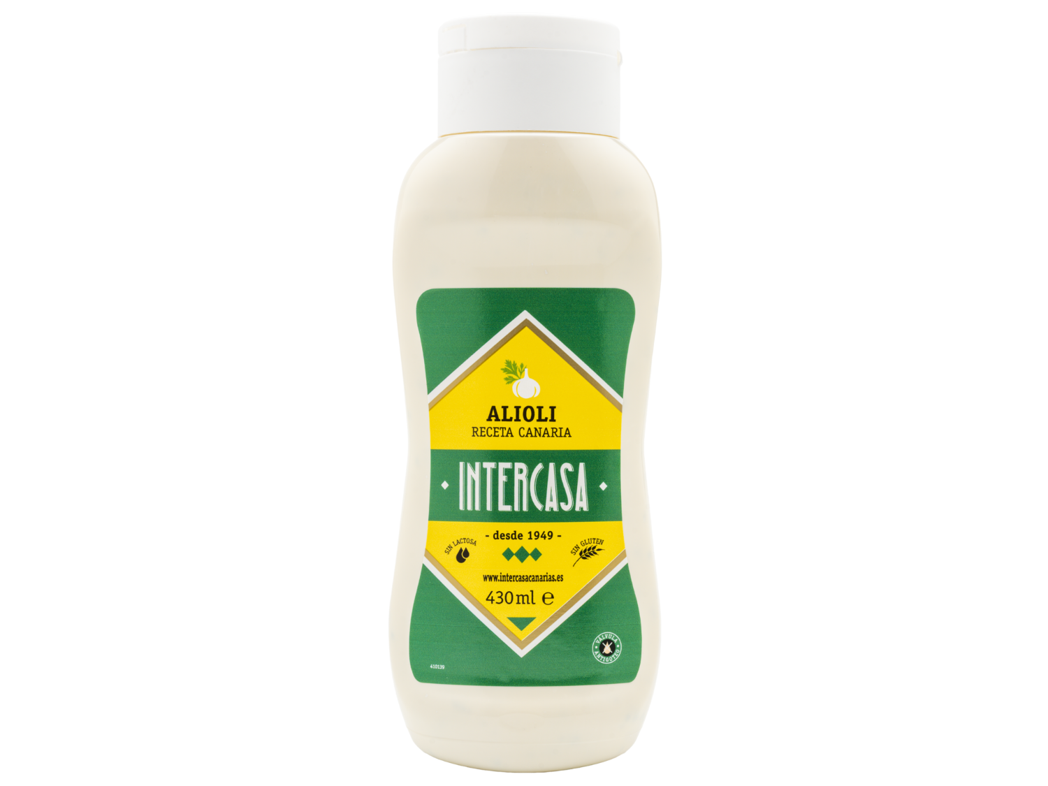 Intercasa Alioli receta canaria — otra vista del envase