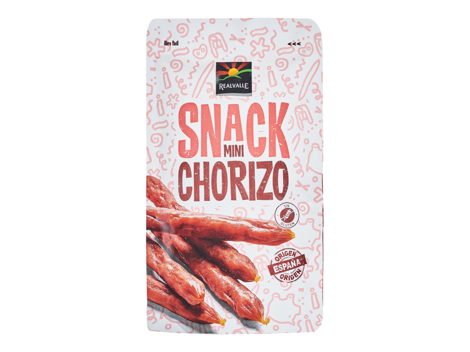 Snack — otra vista del envase