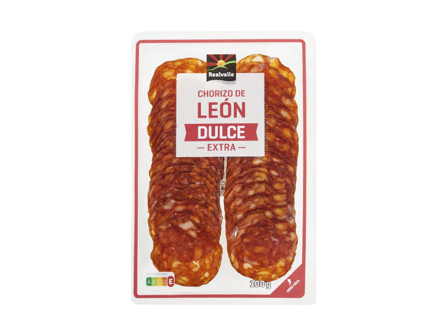 Chorizo de León — otra vista del envase