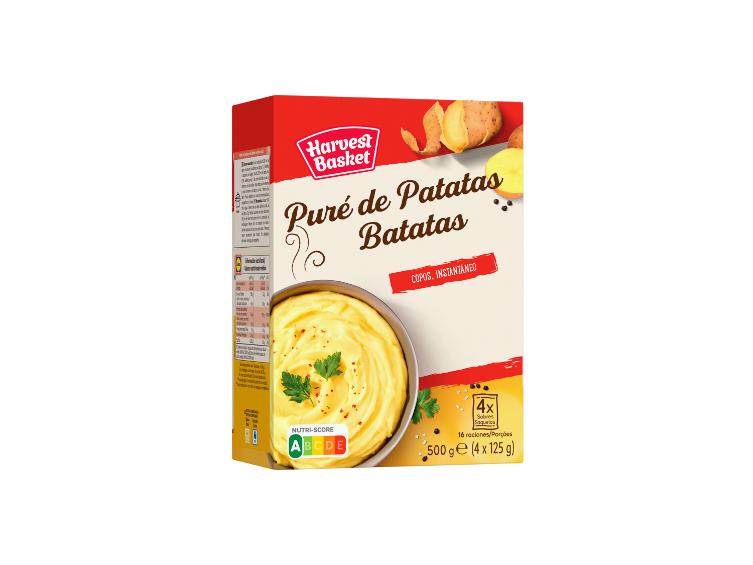 HARVEST BASKET Puré de patatas — otra vista del envase