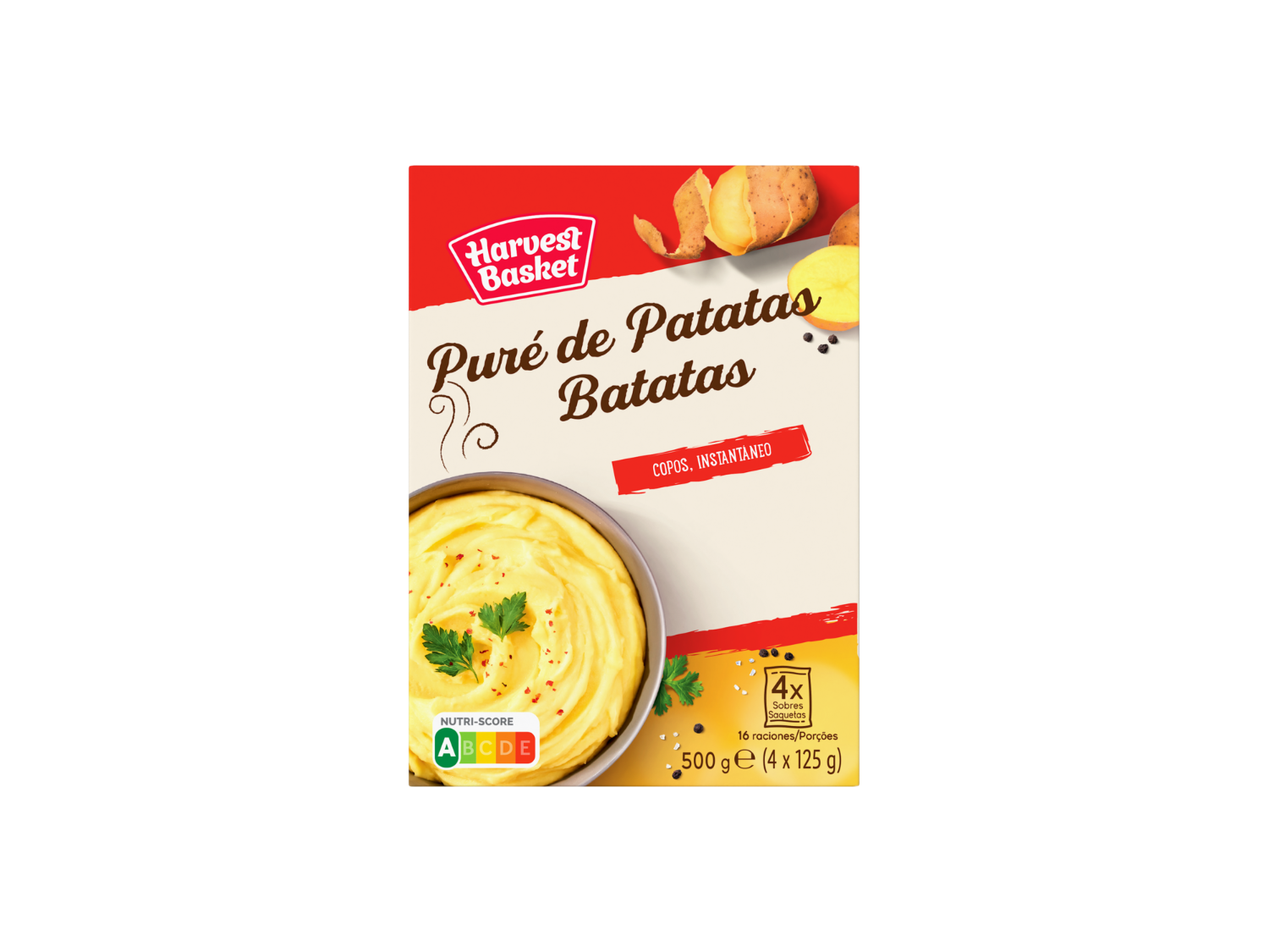 HARVEST BASKET Puré de patatas — otra vista del envase