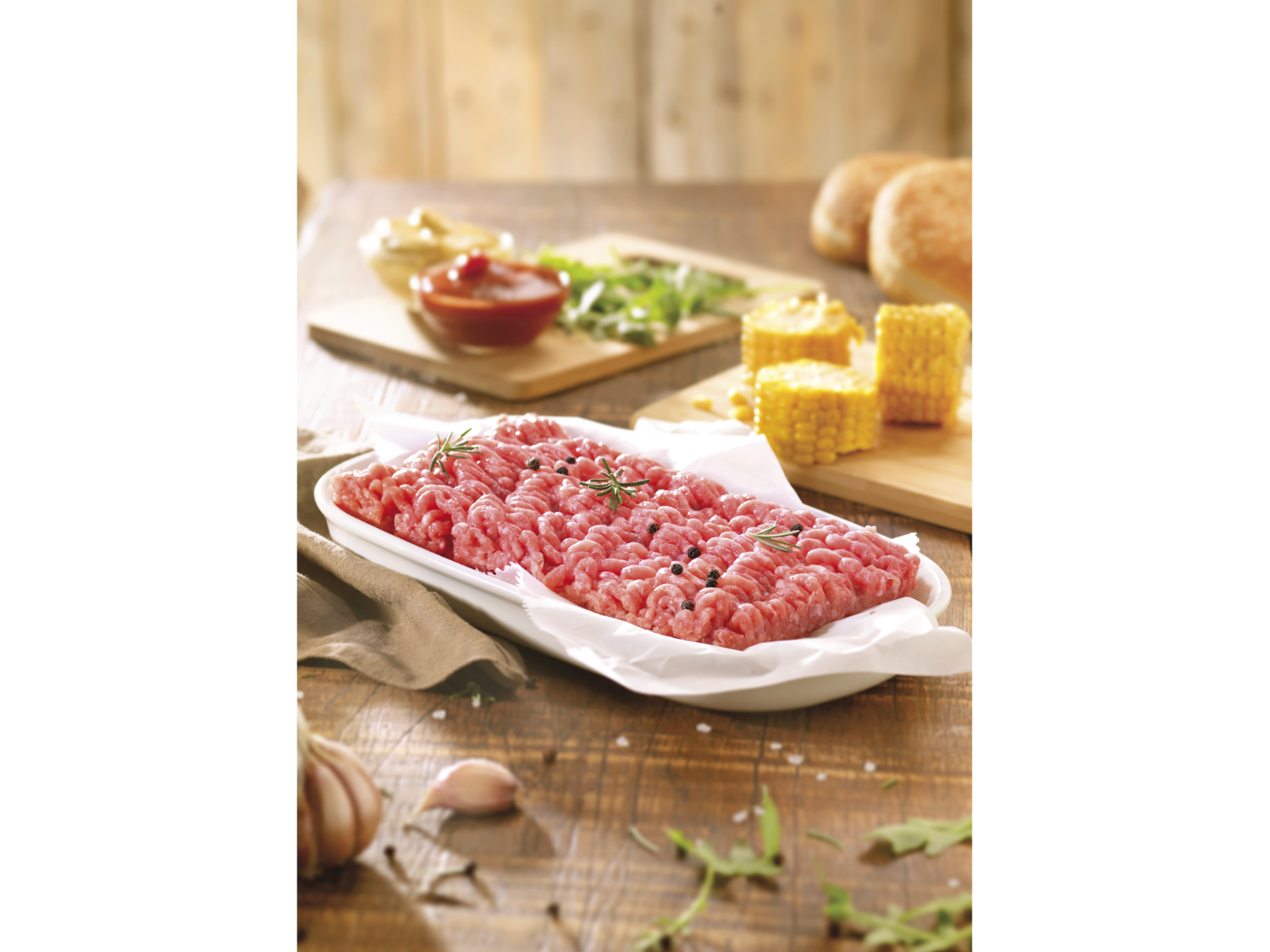 REALVALLE Burger meat de pollo — otra vista del envase