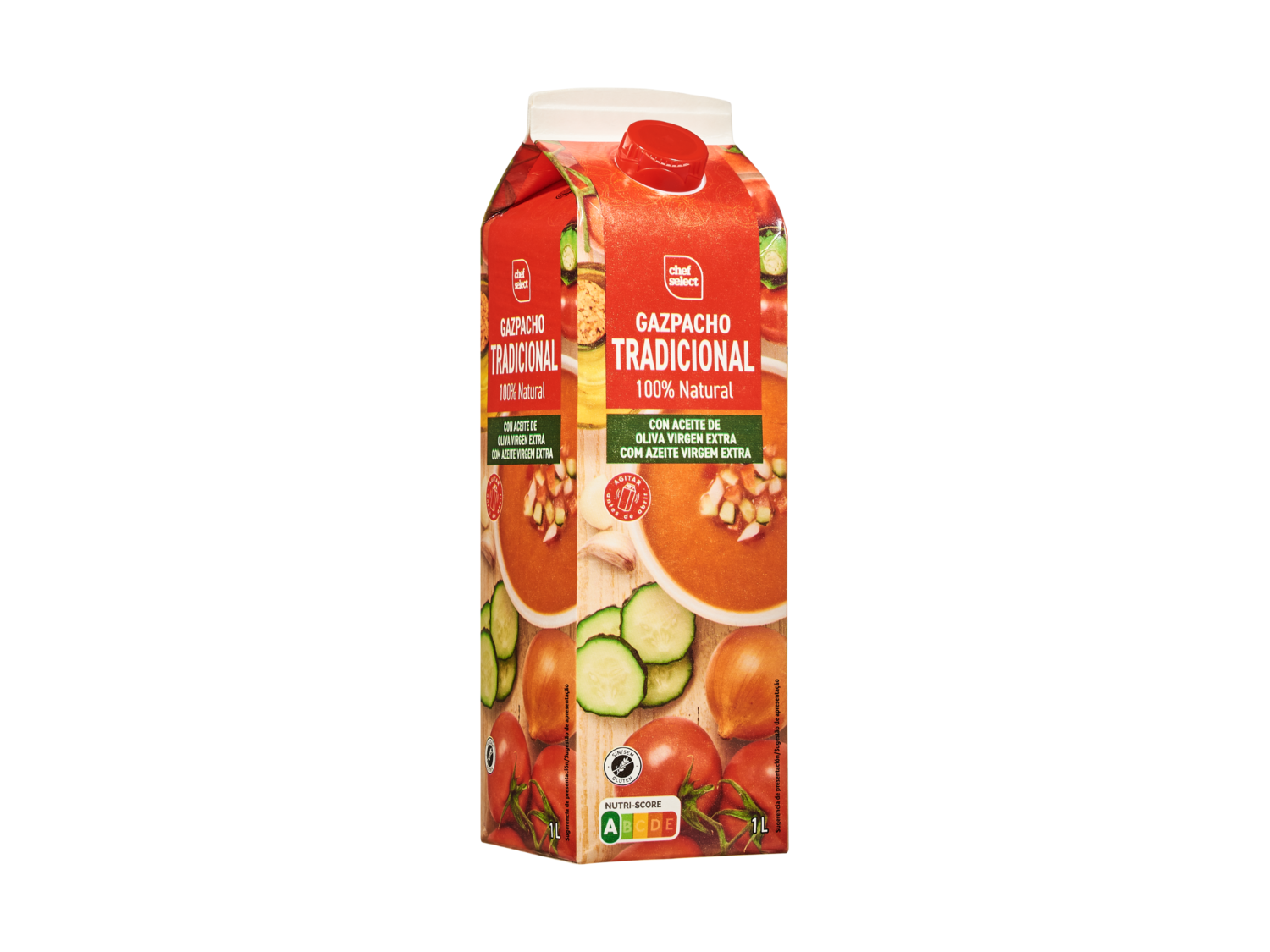 SOL&MAR Gazpacho tradicional — otra vista del envase