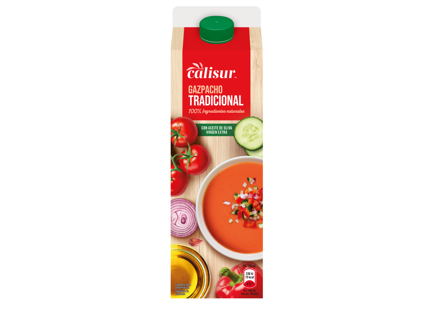 SOL&MAR Gazpacho tradicional — otra vista del envase