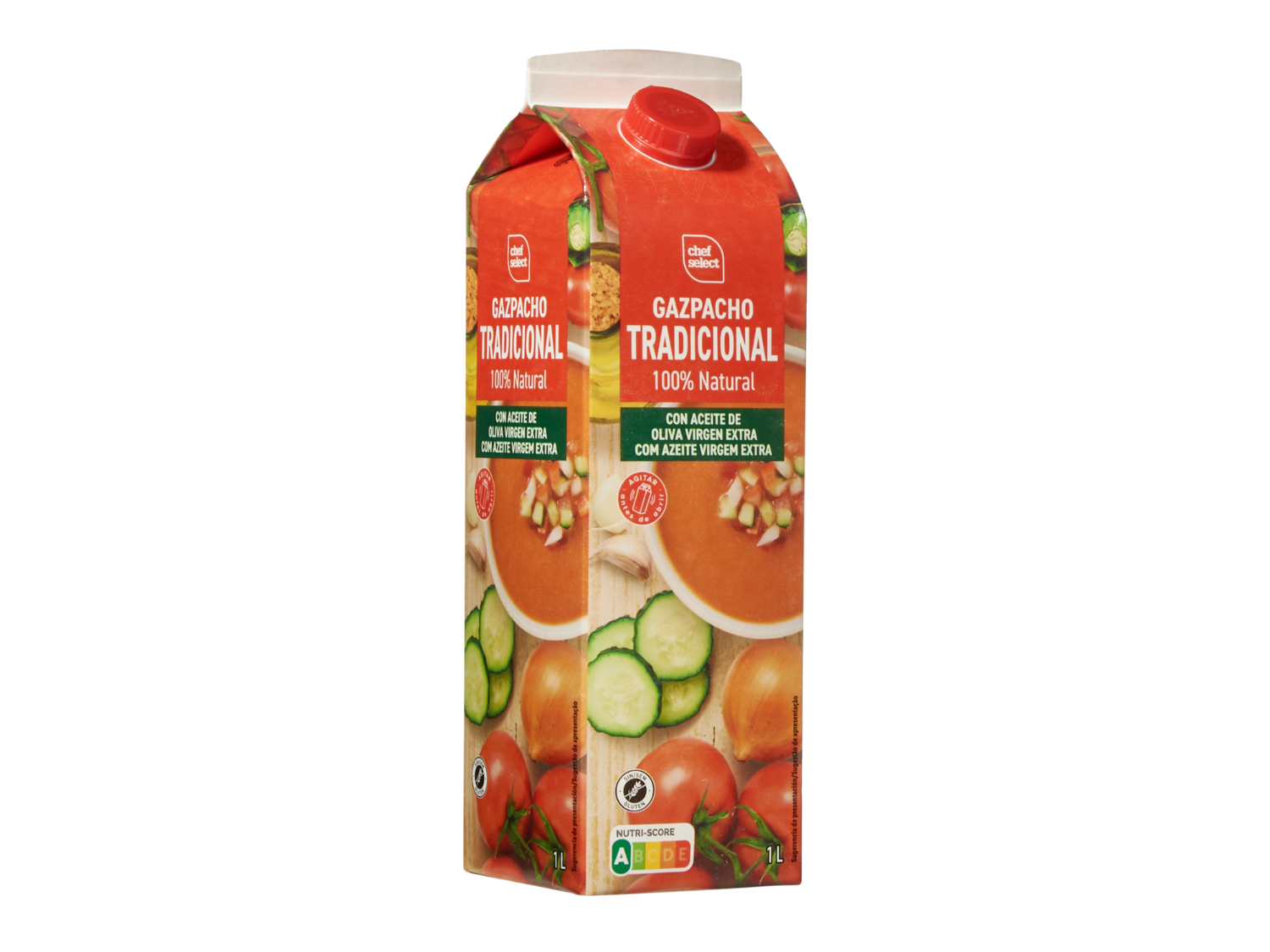 SOL&MAR Gazpacho tradicional — otra vista del envase