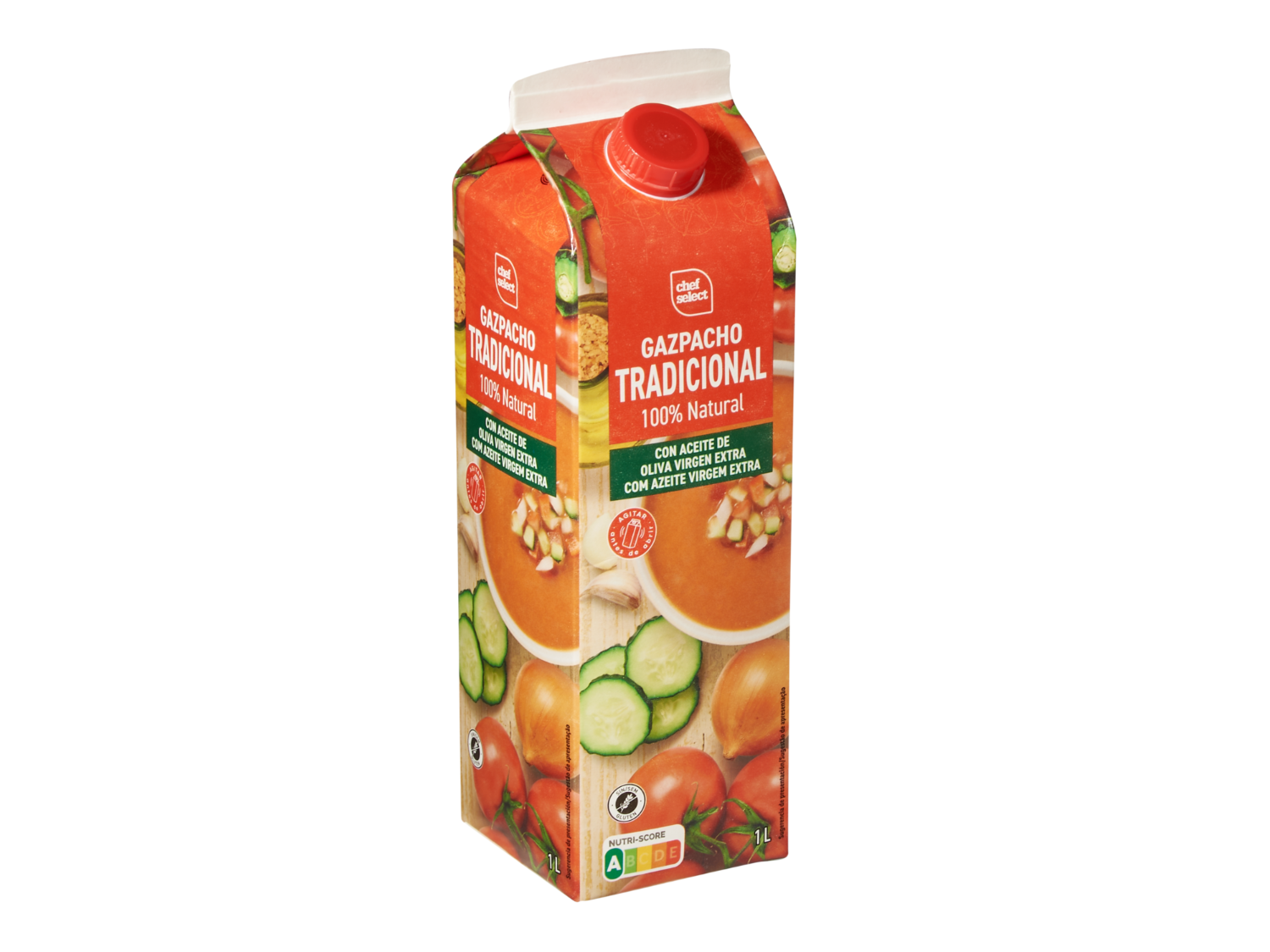 SOL&MAR Gazpacho tradicional — otra vista del envase