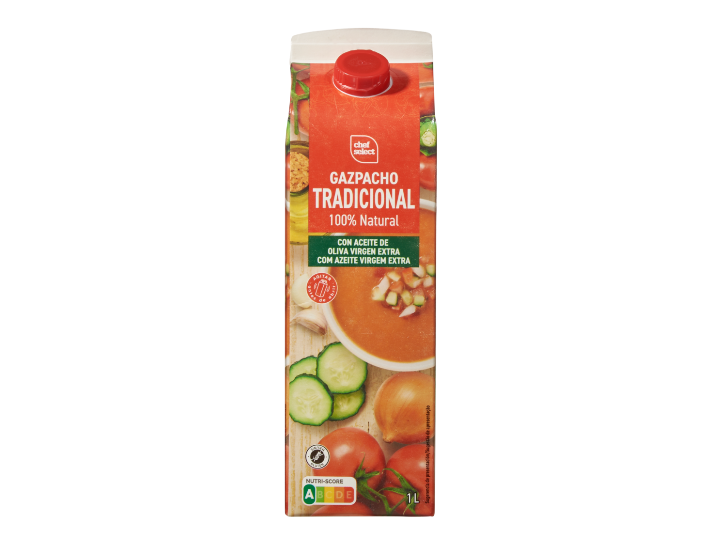 SOL&MAR Gazpacho tradicional — otra vista del envase