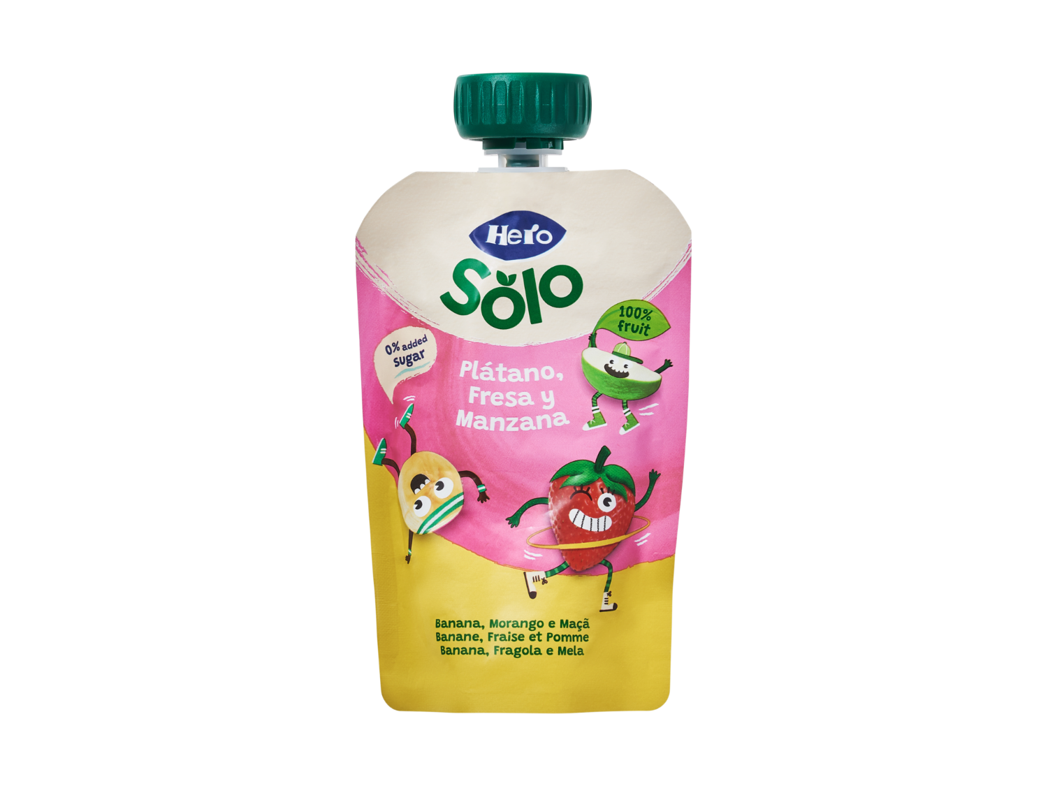 Bolsita de fruta — otra vista del envase