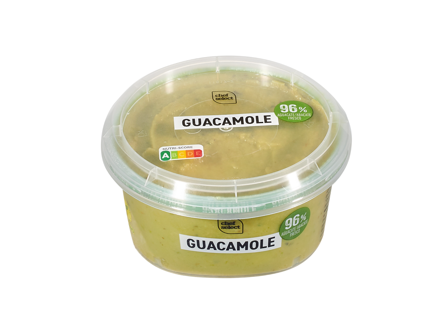 chef select Guacamole — otra vista del envase