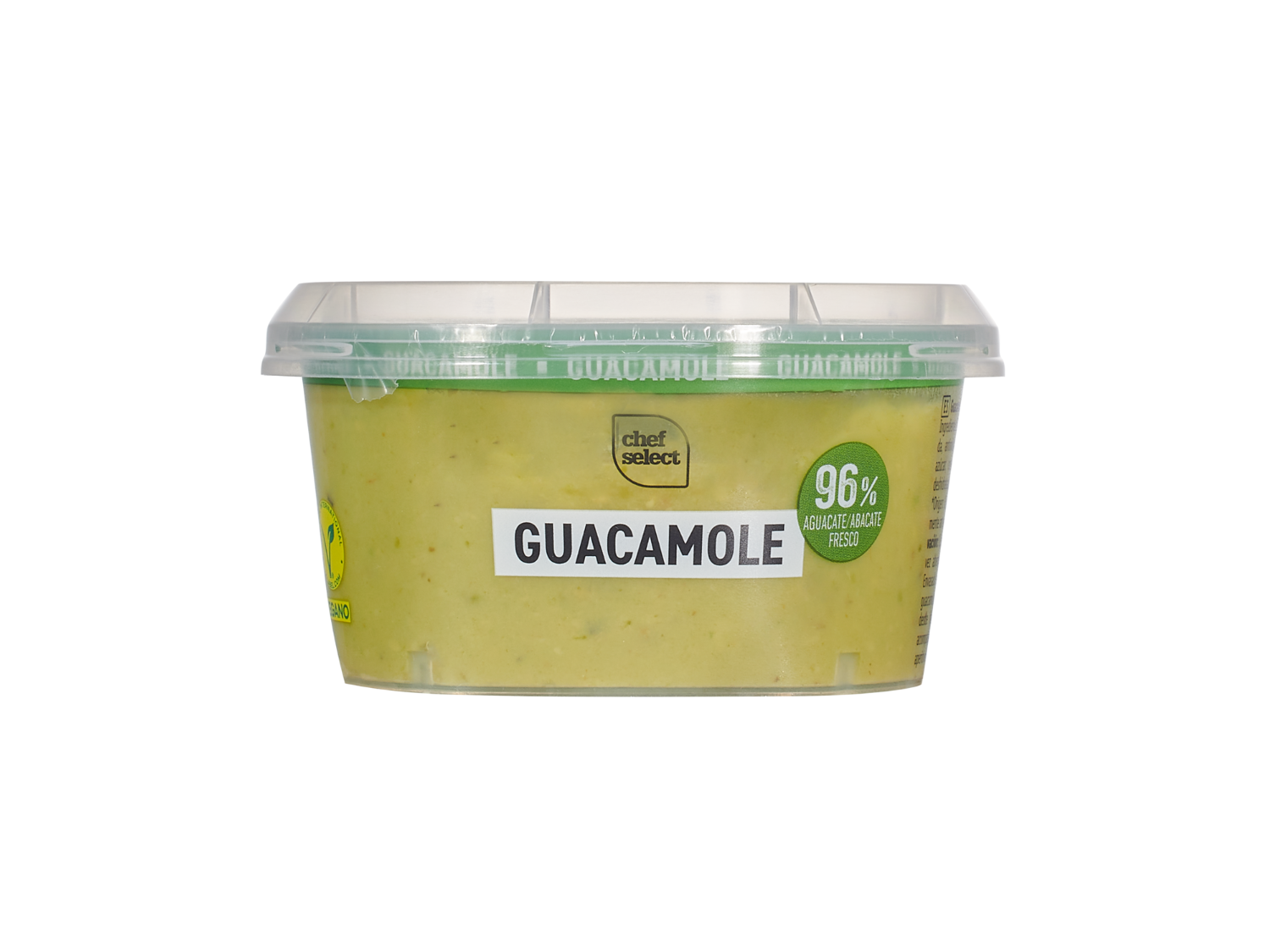 chef select Guacamole — otra vista del envase