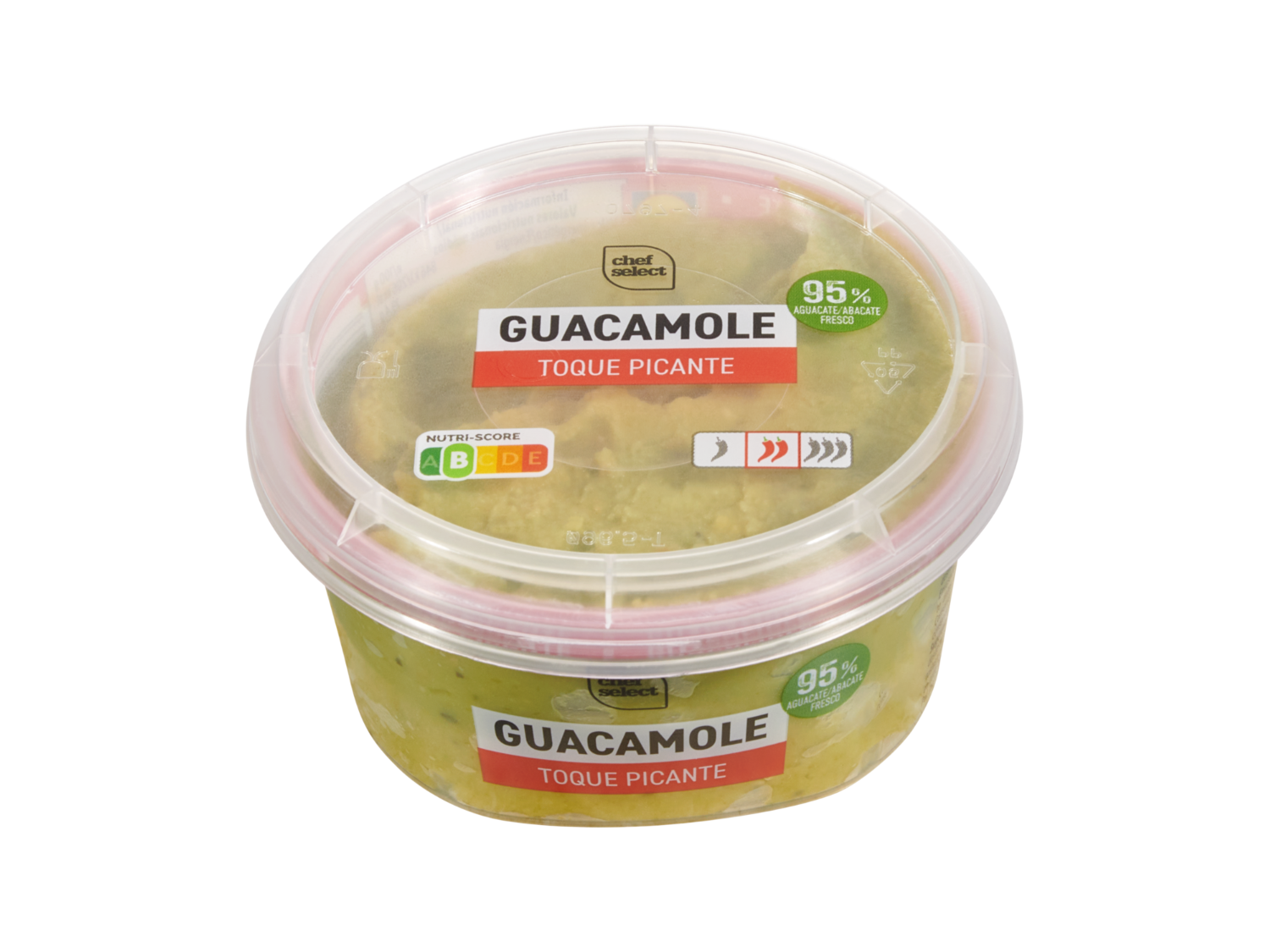 chef select Guacamole estilo mexicano — otra vista del envase