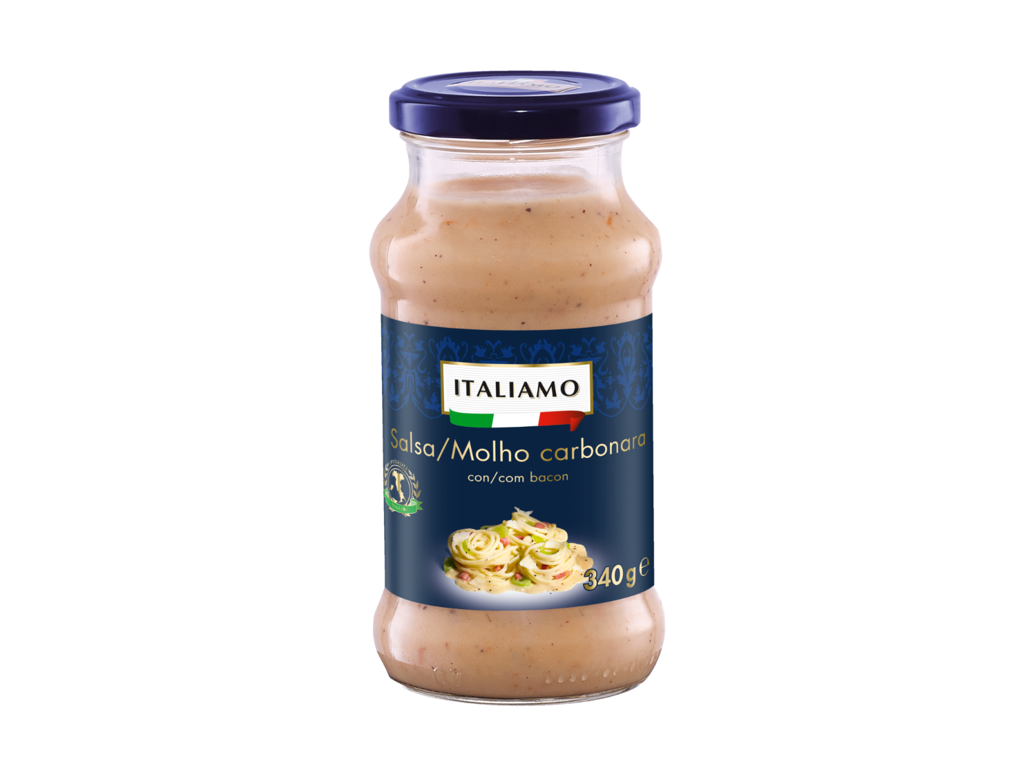 Salsa para pasta — otra vista del envase